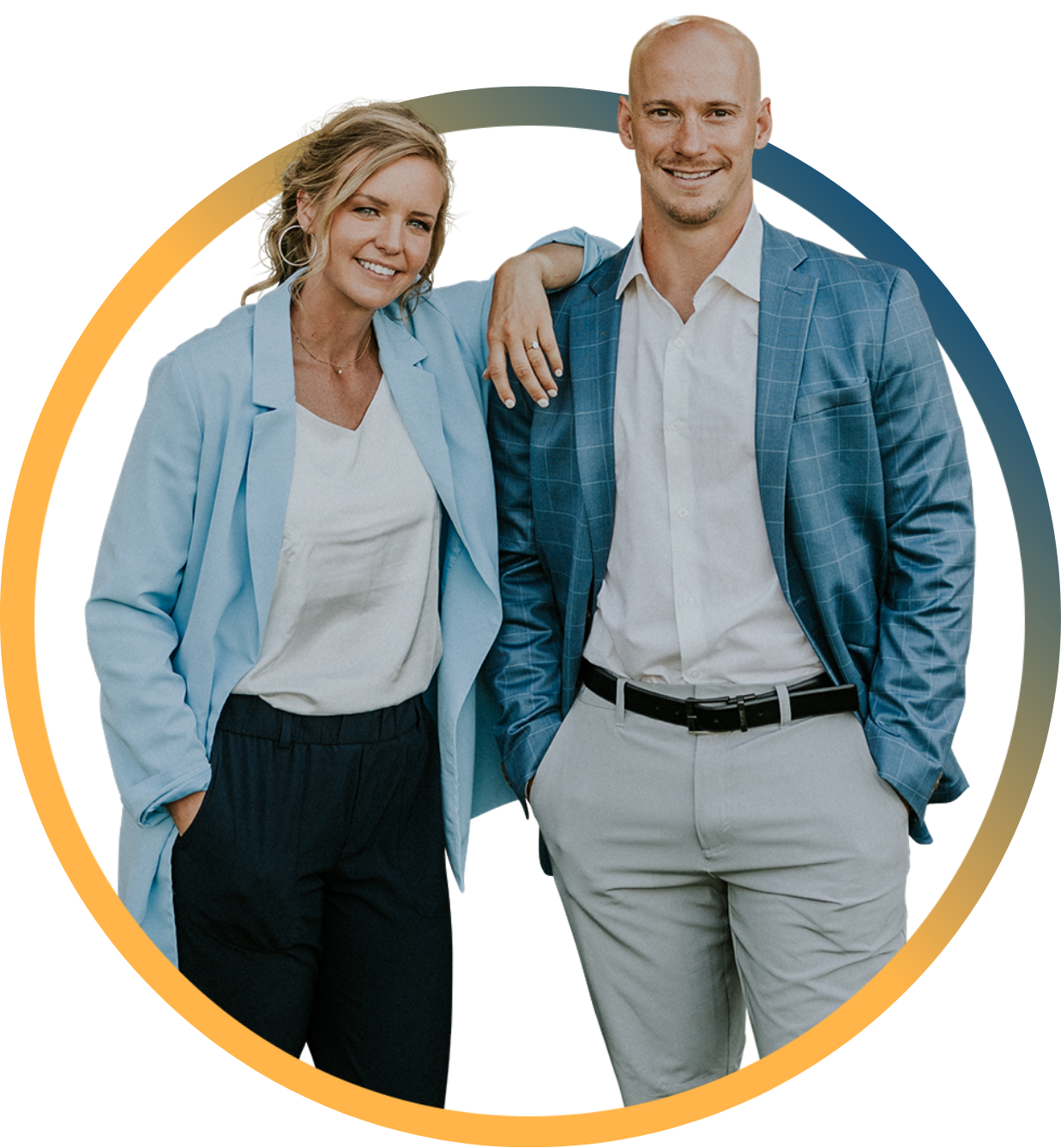 Brown And Cream Aesthetic Circle Frame Instagram Profile Picture(1)